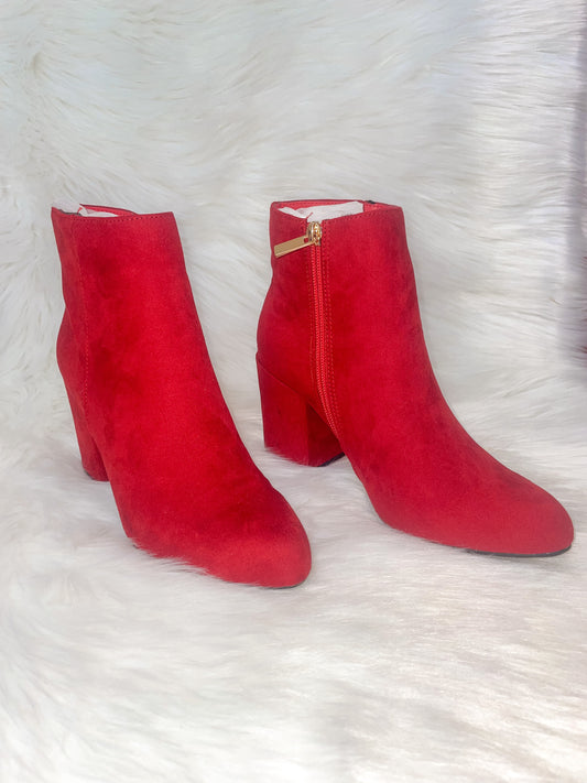 Vitality Red Booties